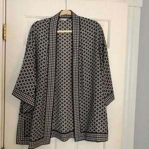 Black and white coverup